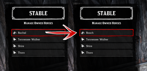 SUHM - Rename Rachel and Buell