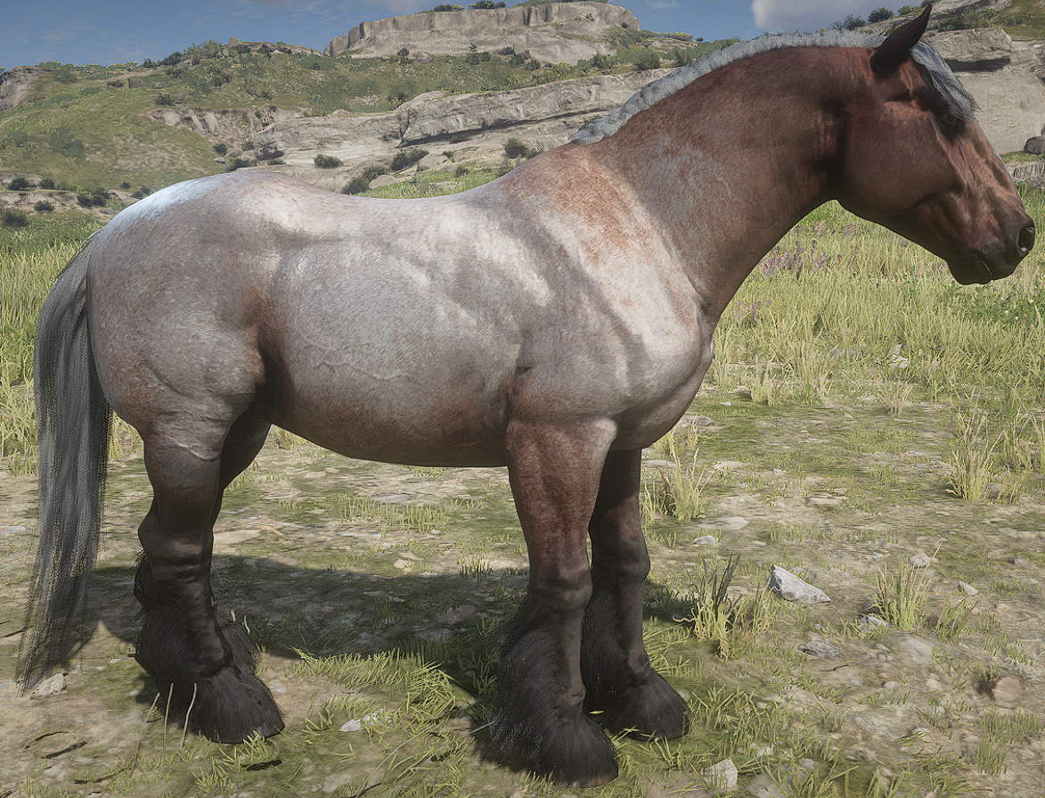Bay Roan Horse Rdr2