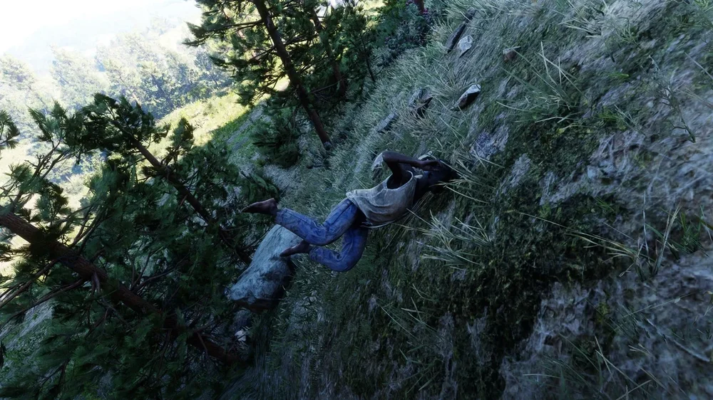 Could contain: outdoor, tree, adventure, forest, hiking, person, mountain, nature